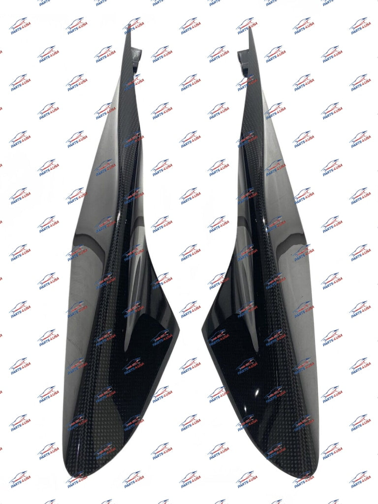 Ferrari F8 Tributo Air Intake Carbon Fiber Cover Oem Part Number: 891163 891184