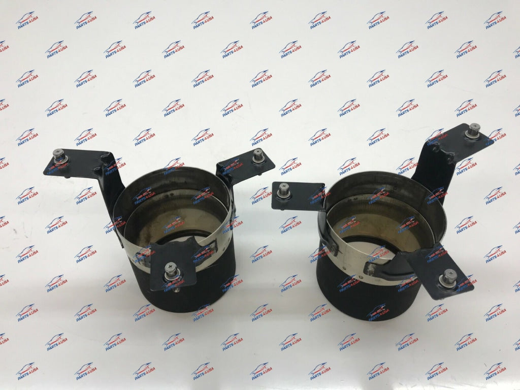 Ferrari F8 Tributo / Spider Exhaust Tail Tips Sport Version Part Number: 899335 899339 Exhaust