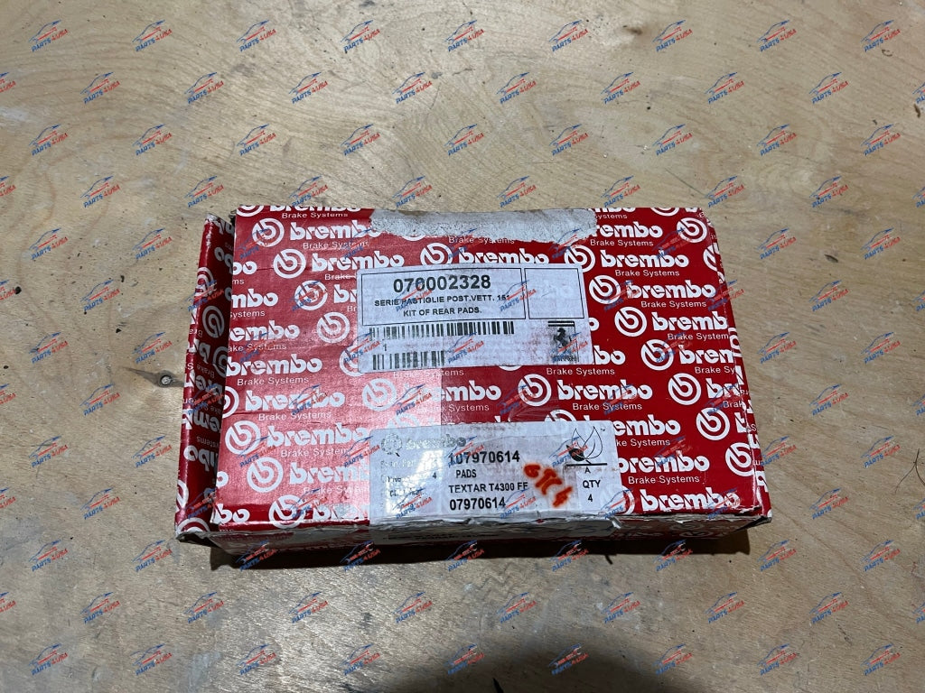 Ferrari Ff Gtc4 Lusso Rear Brake Pads Kit Part Number: 70002328