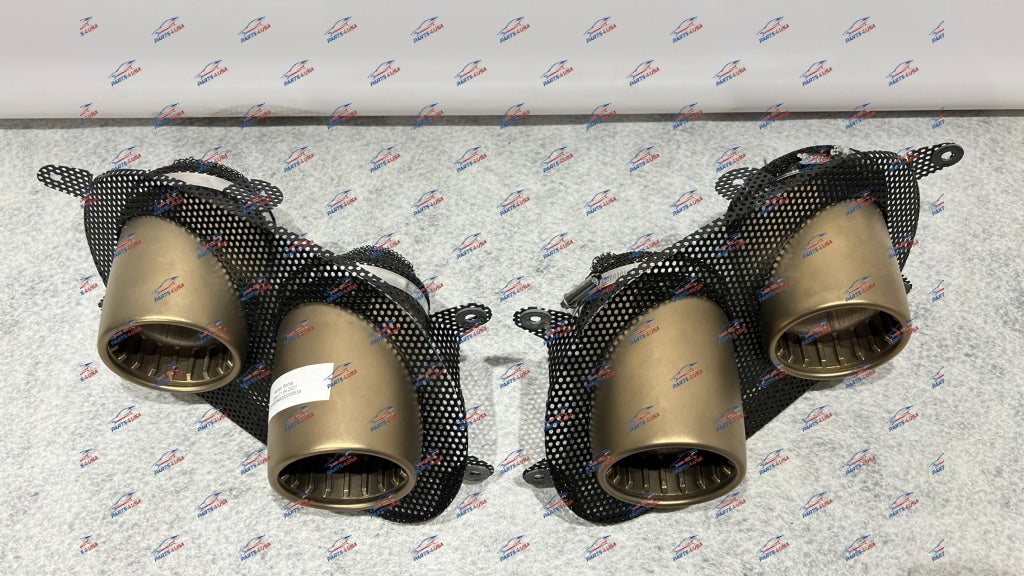 Ferrari Roma Exhaust Gold Tips Part Number: 922164