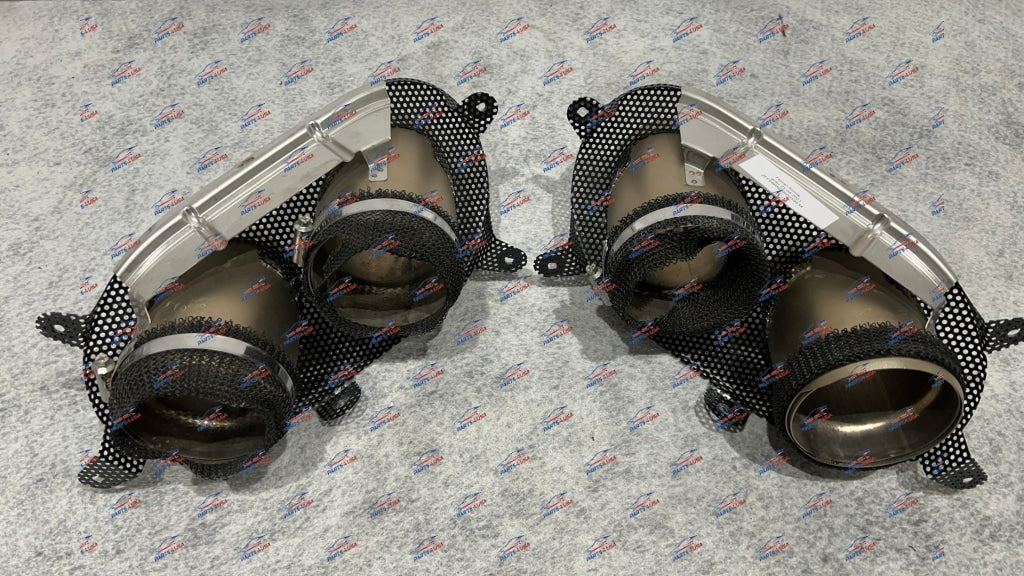 Ferrari Roma Exhaust Gold Tips Part Number: 922164