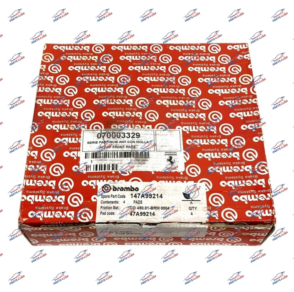 Ferrari Roma Front Brake Pads Kit Part Number: 70003329