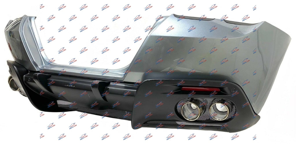 Ferrari Roma Rear Bumper Complete With Gold Tips Part Number: 985832325