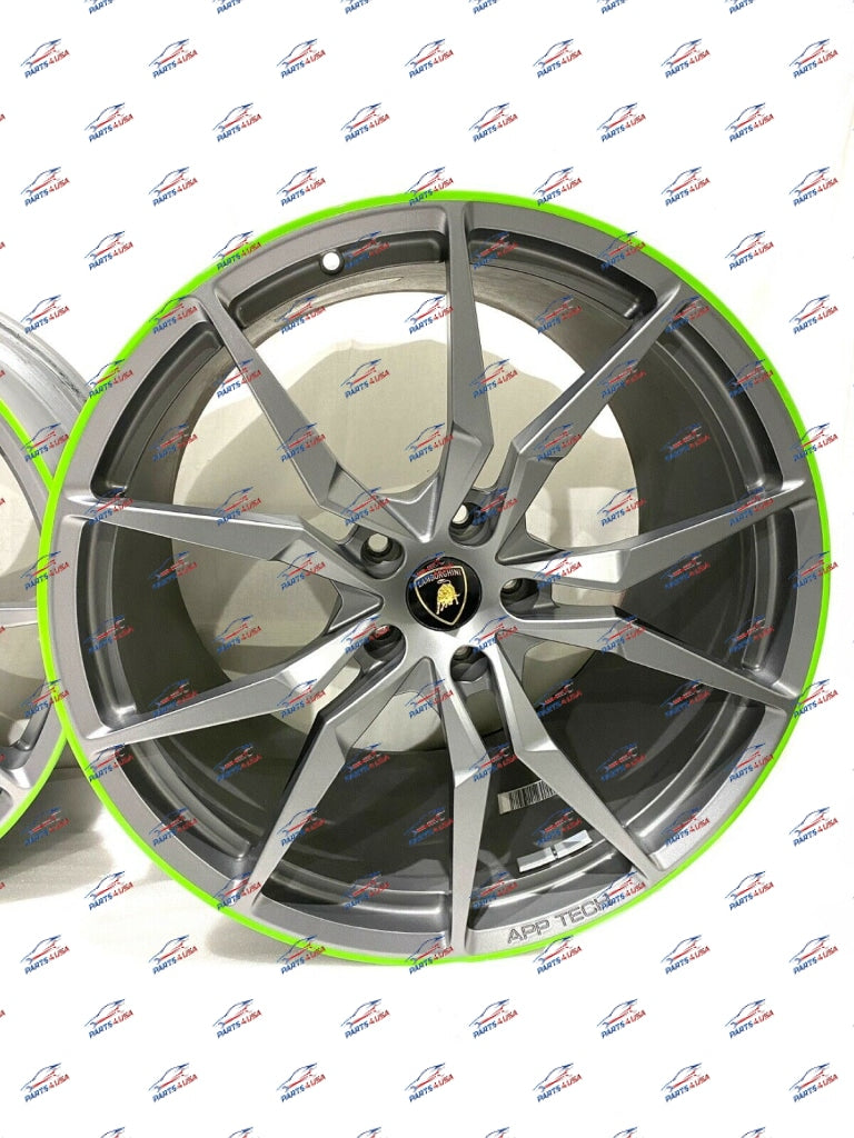 Lamborghini Aventador Dione Rims Set Wheels 470601017 Green