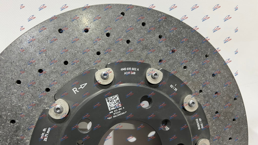Lamborghini Urus Ceramic Brake Disc And Pads Set Part Number: 4M0615302B