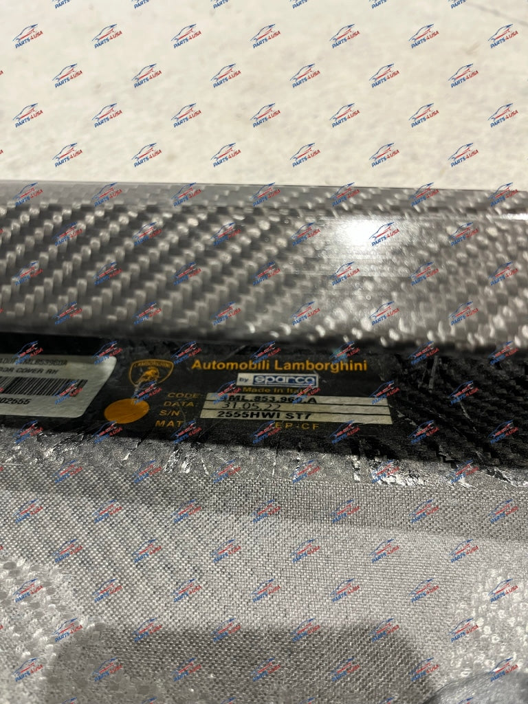 Lamborghini Urus New Rh Carbon Front Door Cover Skirt Oem Glosy Or Mat 4Ml853960 Side Skirts