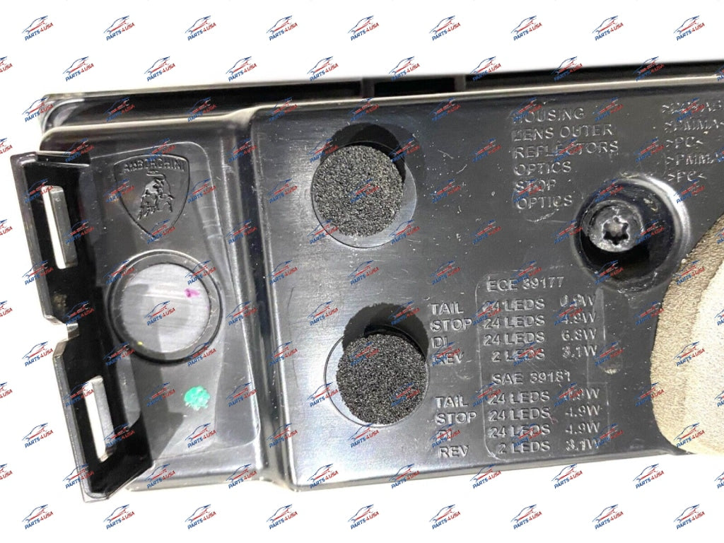 Lamborghini Urus Taillight Right Usa Version Part Number: 4Ml945070A