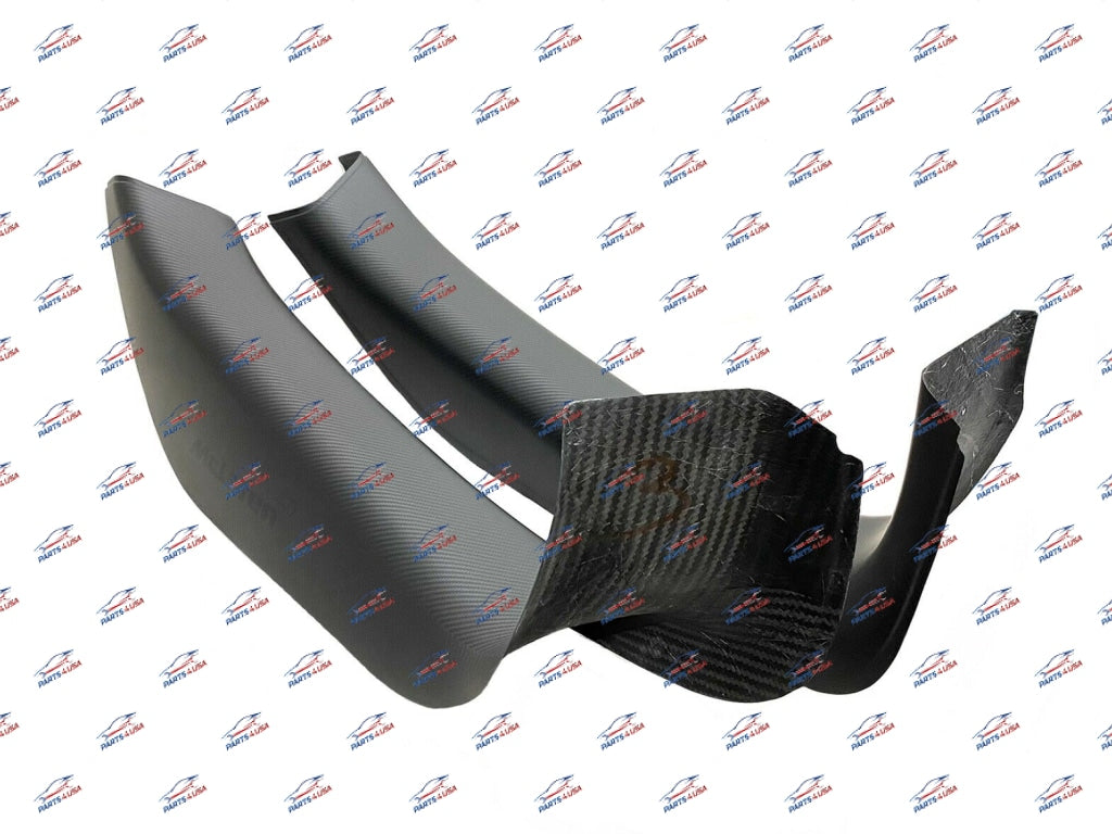 Mclaren 720S Door Sill Carbon Fiber Black Color Oem Part Number: 14Na317Mp