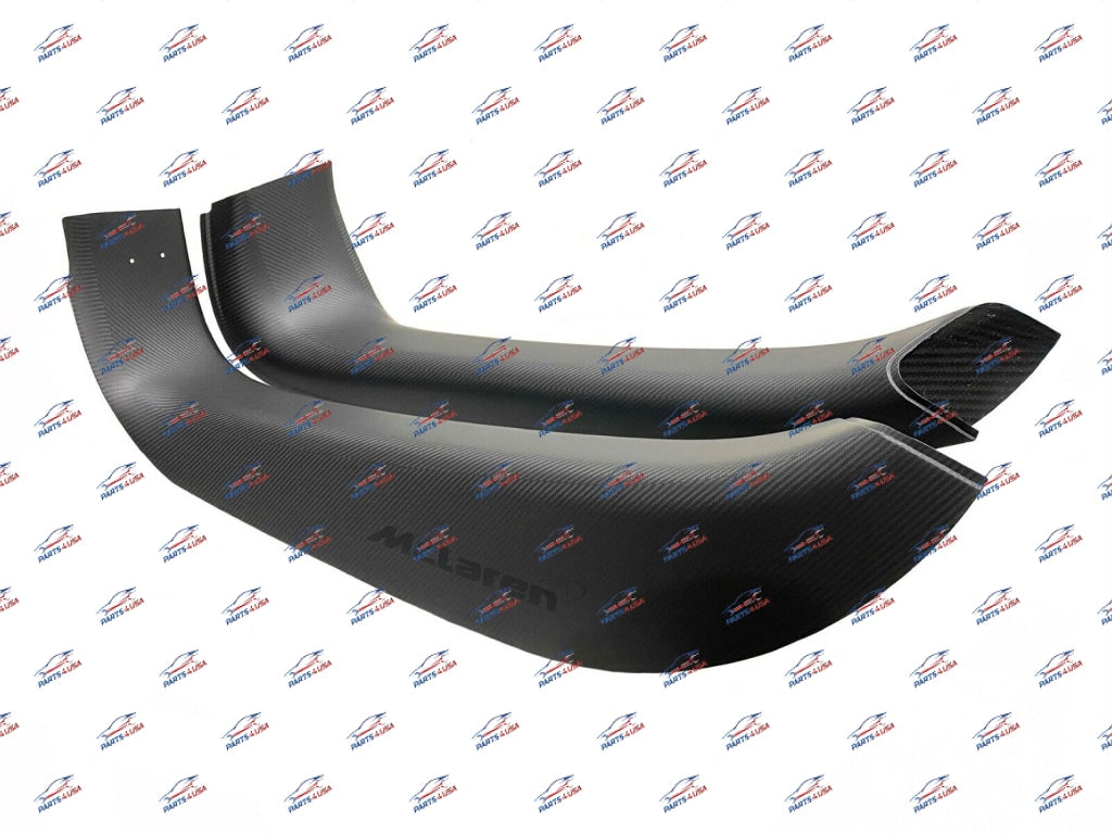 Mclaren 720S Door Sill Carbon Fiber Black Color Oem Part Number: 14Na317Mp
