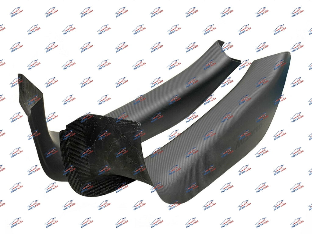 Mclaren 720S Door Sill Carbon Fiber Black Color Oem Part Number: 14Na317Mp