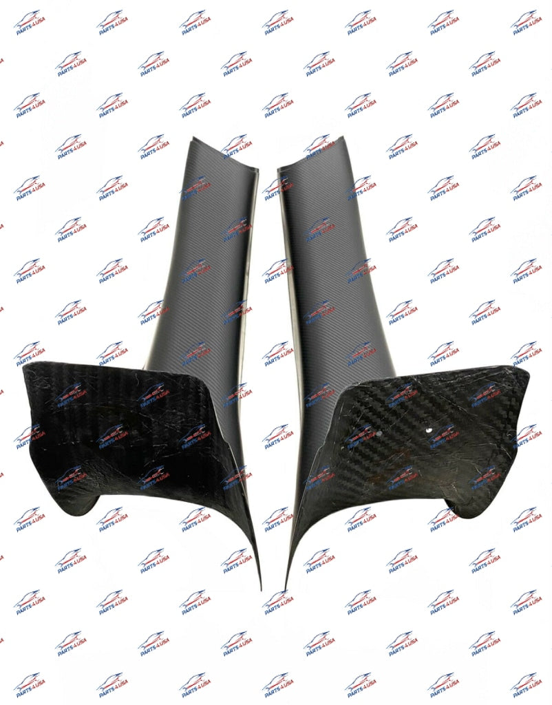 Mclaren 720S Door Sill Carbon Fiber Black Color Oem Part Number: 14Na317Mp
