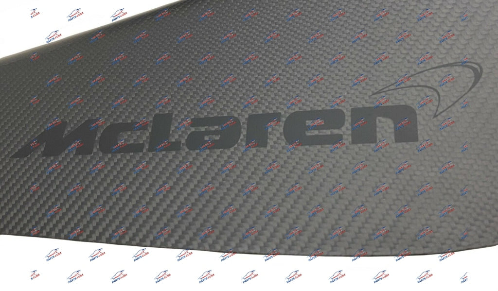 Mclaren 720S Door Sill Carbon Fiber Black Color Oem Part Number: 14Na317Mp