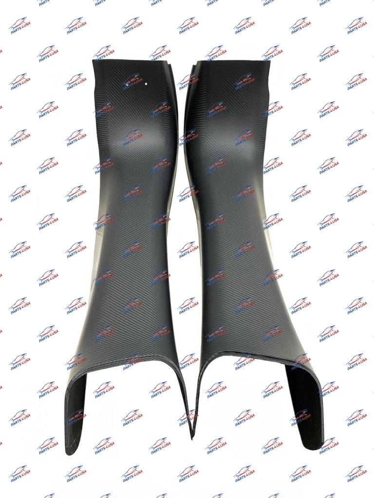 Mclaren 720S Door Sill Carbon Fiber Black Color Oem Part Number: 14Na317Mp