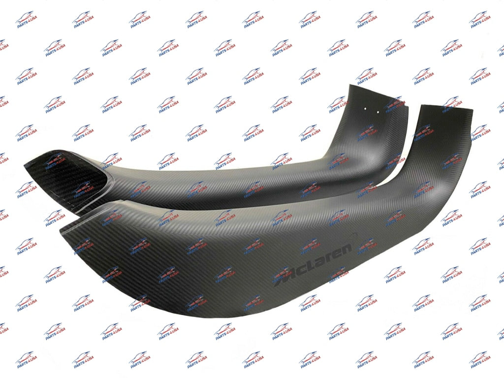 Mclaren 720S Door Sill Carbon Fiber Black Color Oem Part Number: 14Na317Mp