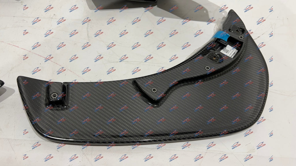 Mclaren 765Lt Side Blade Rear Bumper L + R Carbon Oem Part
