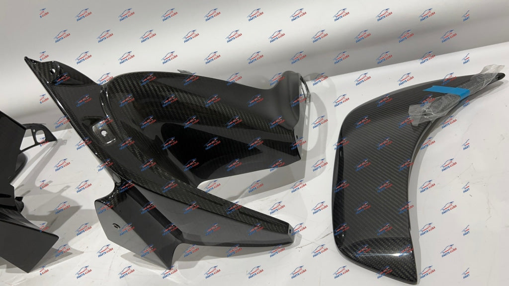 Mclaren 765Lt Side Blade Rear Bumper L + R Carbon Oem Part