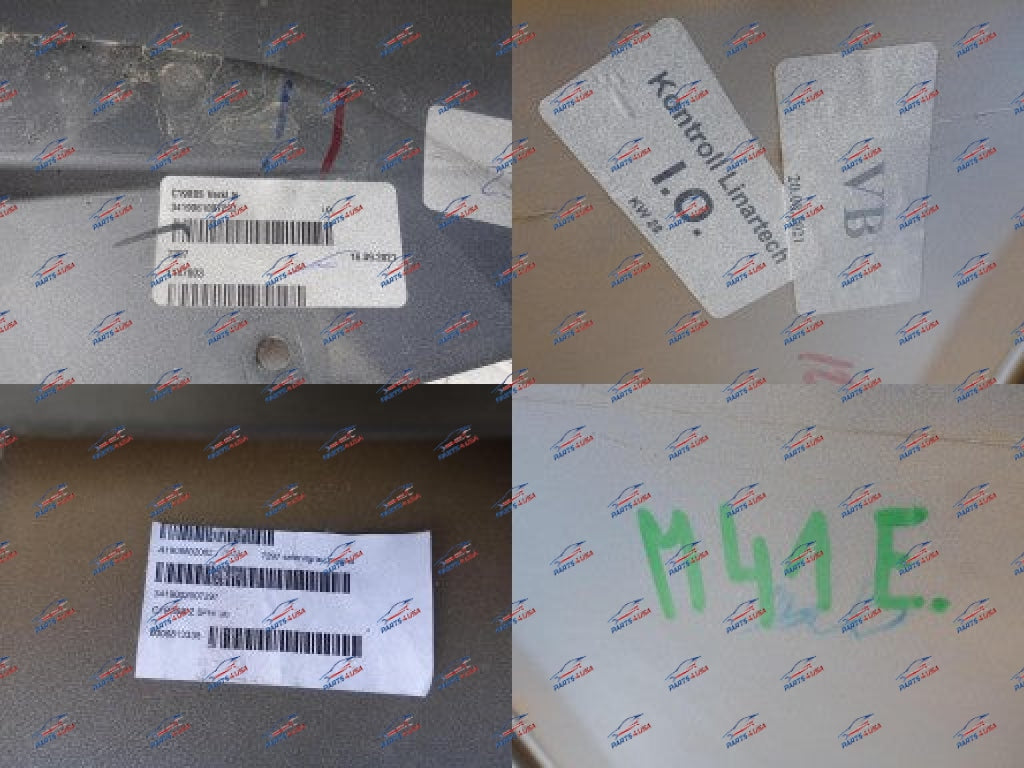 Mercedes Benz Amg Gt Black Series Rear Bumper With Carbon Oem Part Number: A1908802002