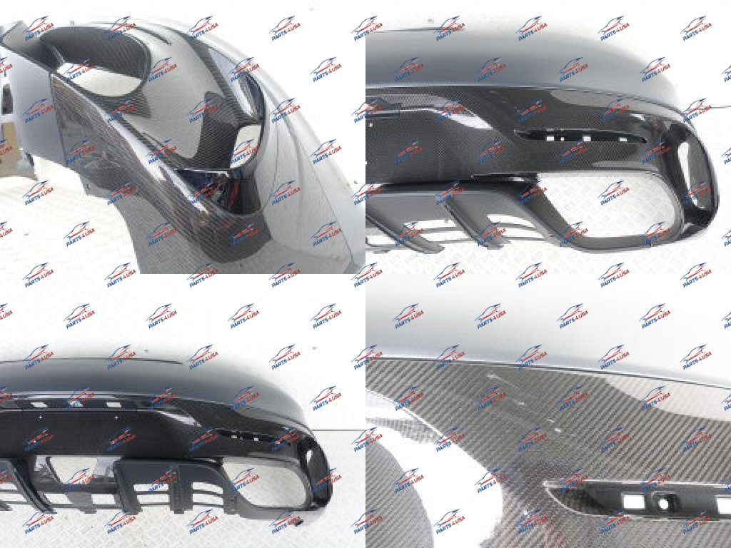 Mercedes Benz Amg Gt Black Series Rear Bumper With Carbon Oem Part Number: A1908802002