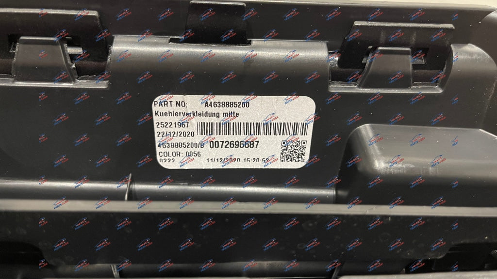Mercedes Benz G Wagon Amg Front Grill Matte Black Part Nr: A4638885200