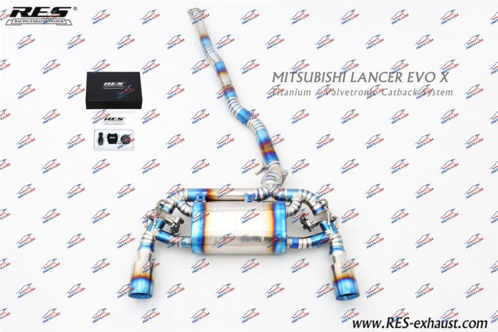 Res Exhaust Lancer Evolution 2.0 System