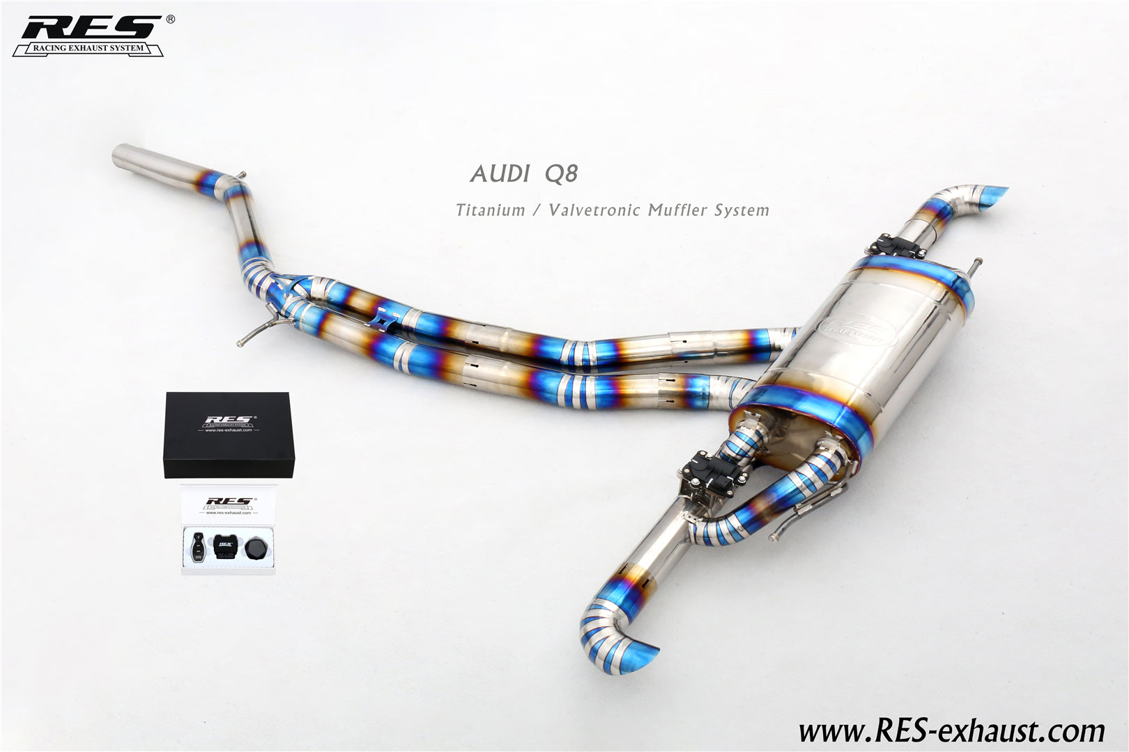 Exhaust system Audi Q8 3.0T Titanium