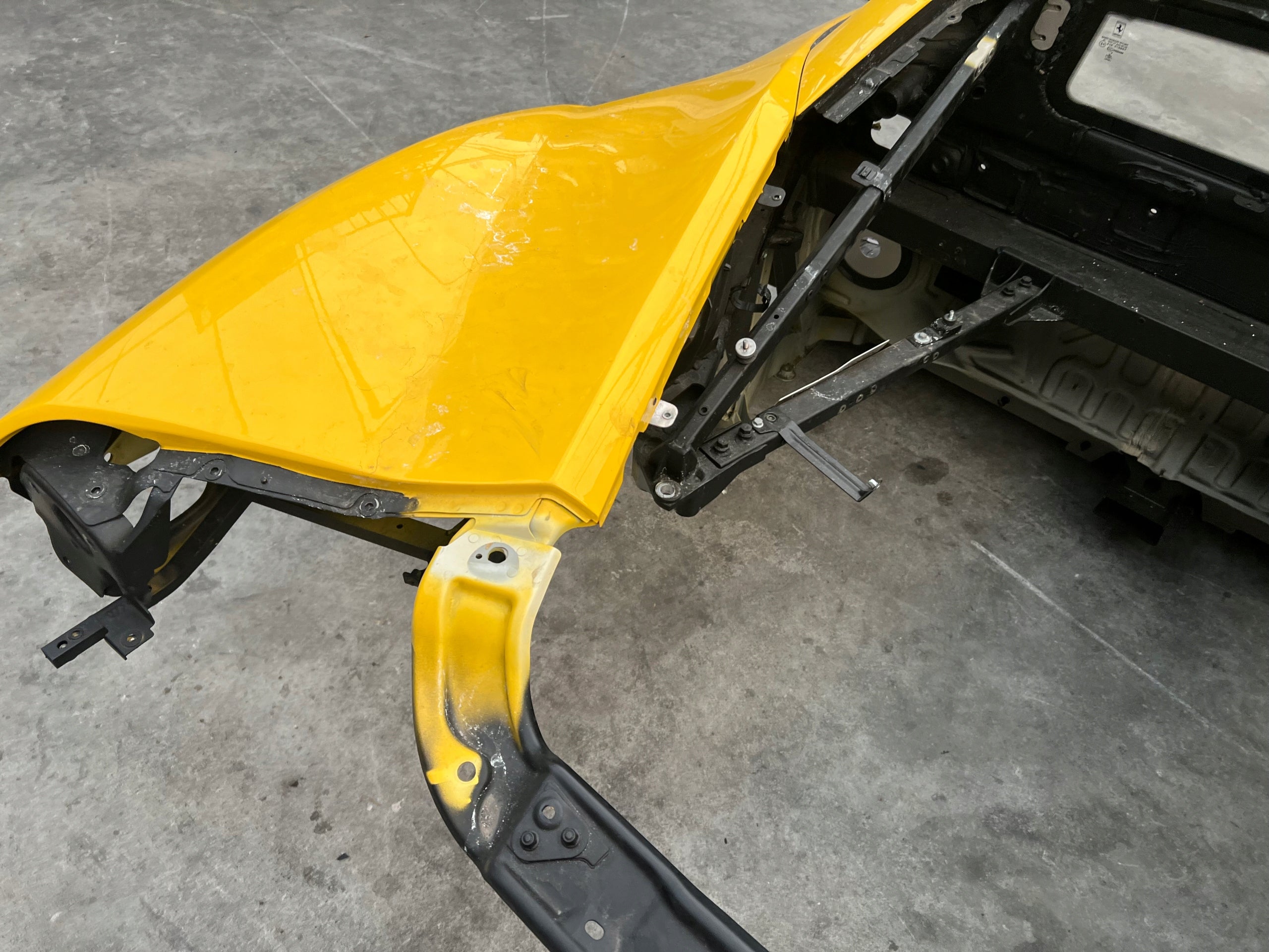 Ferrari 488 Pista F142 GTB Roof and Quarter panel, OEM