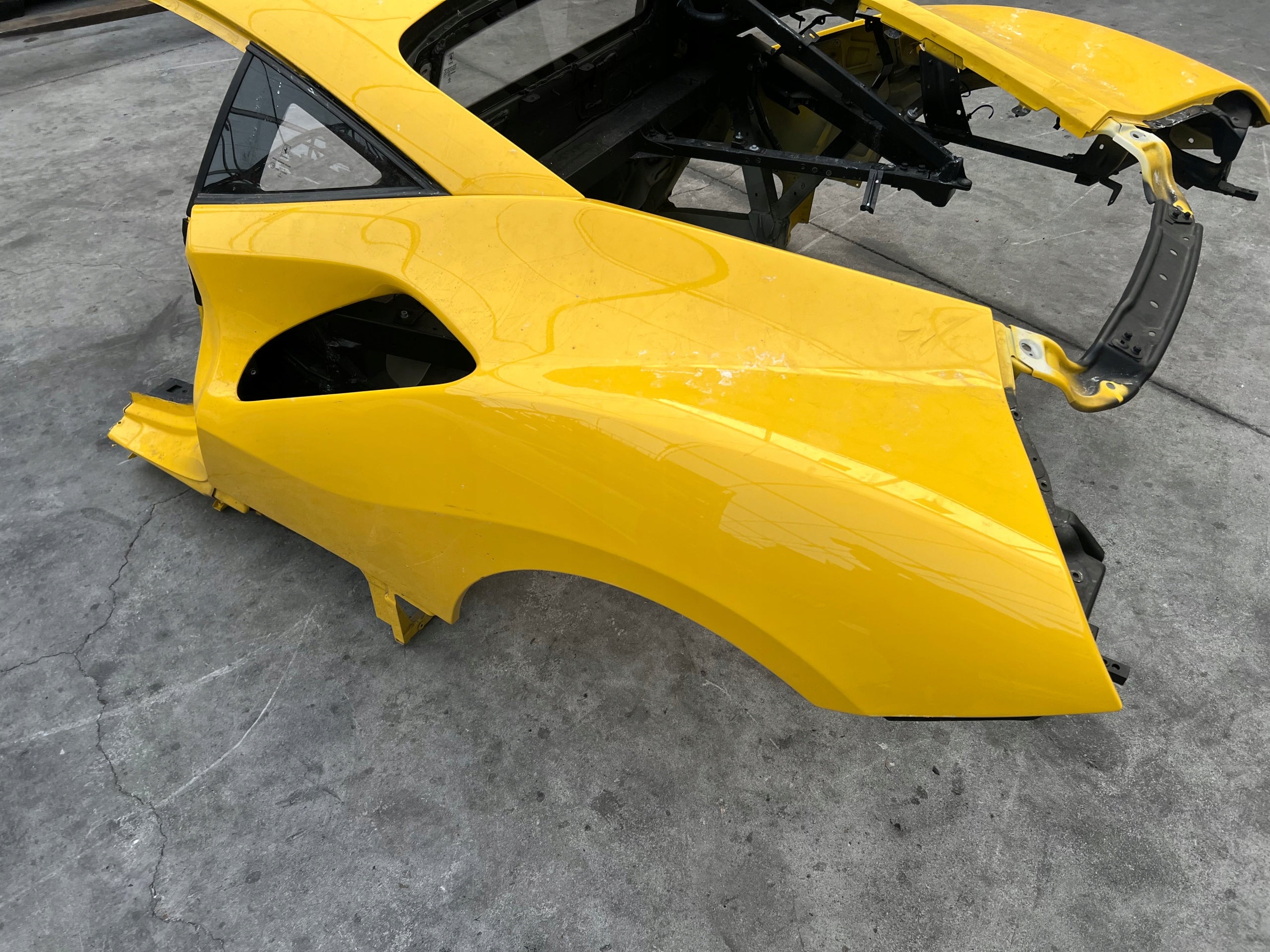Ferrari 488 Pista F142 GTB Roof and Quarter panel, OEM