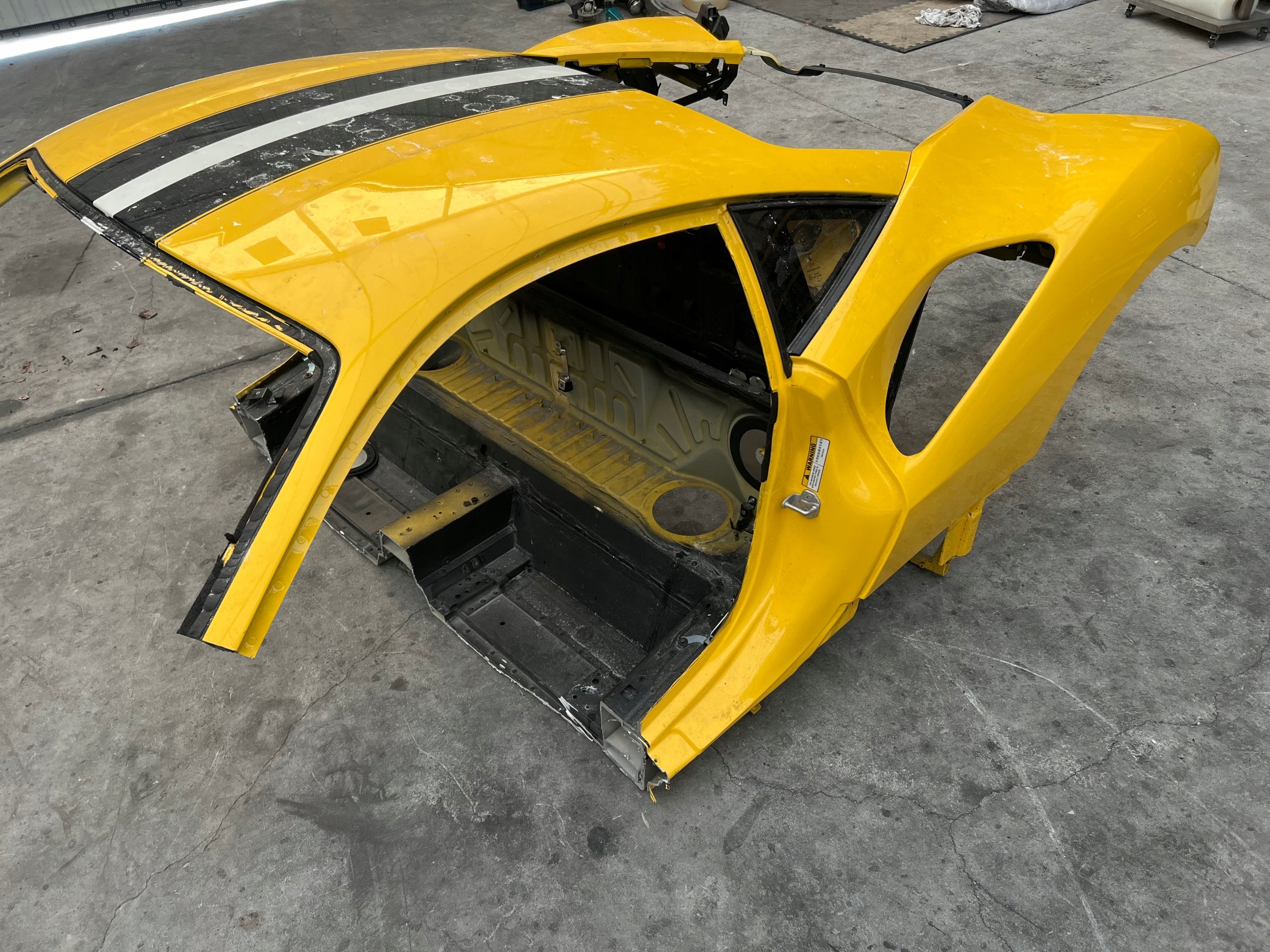Ferrari 488 Pista F142 GTB Roof and Quarter panel, OEM