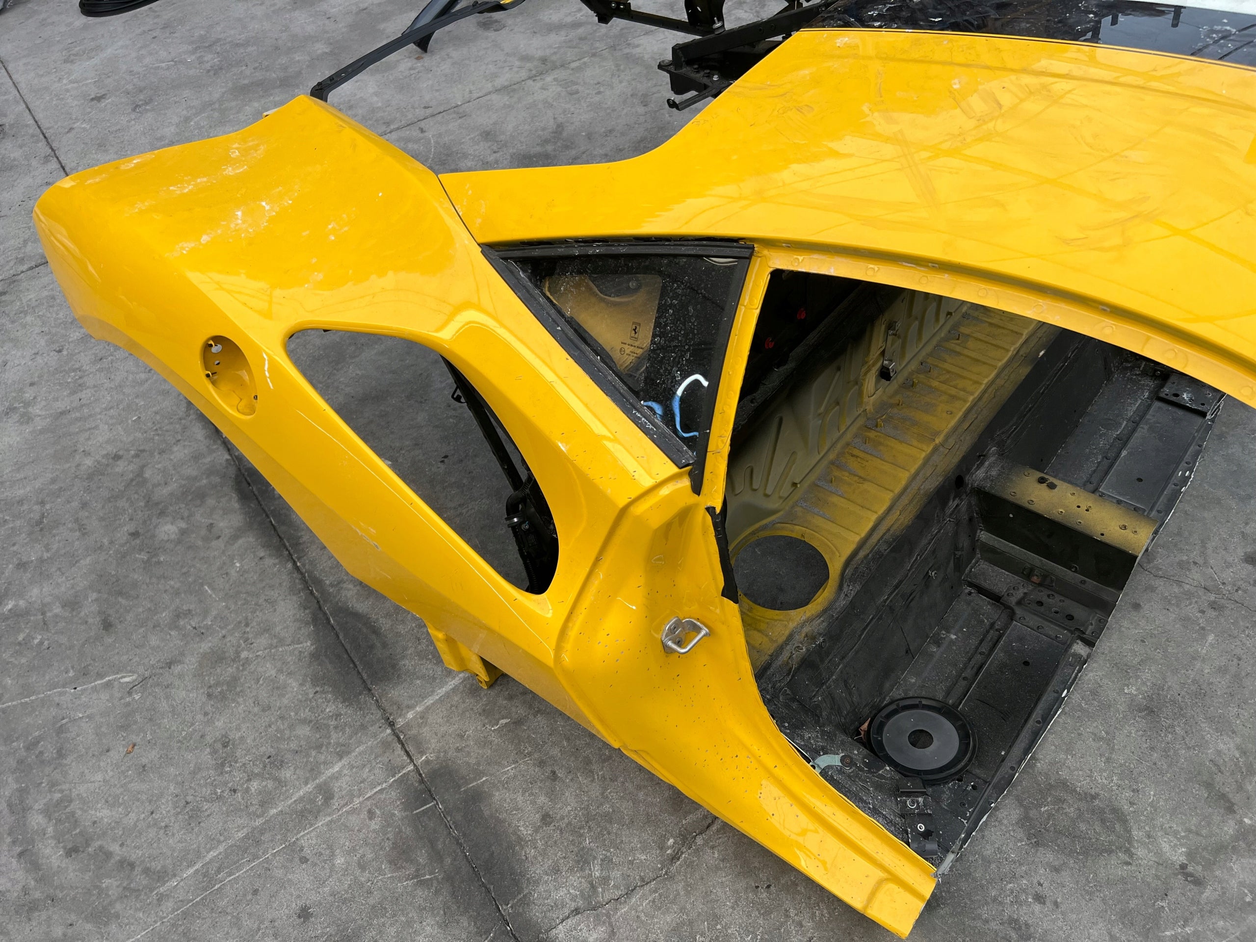 Ferrari 488 Pista F142 GTB Roof and Quarter panel, OEM