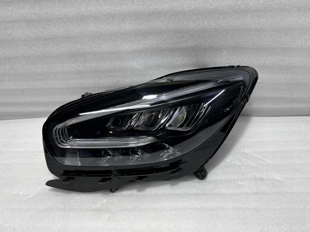 Mercedes Benz AMG GT W190 Complete headlight LH RH, OEM, Part number: A1909069500 A1909069600