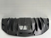 Lamborghini Aventador SVJ Rear diffuser visible carbon Matte finish, OEM, Part number: 470807107B