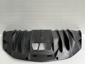 Lamborghini Aventador SVJ Rear diffuser visible carbon Matte finish, OEM, Part number: 470807107B