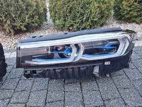 Headlight BMW 7 G11 G12 LCI FULL LED LASER, OEM, Part number: 7946775, 7946776