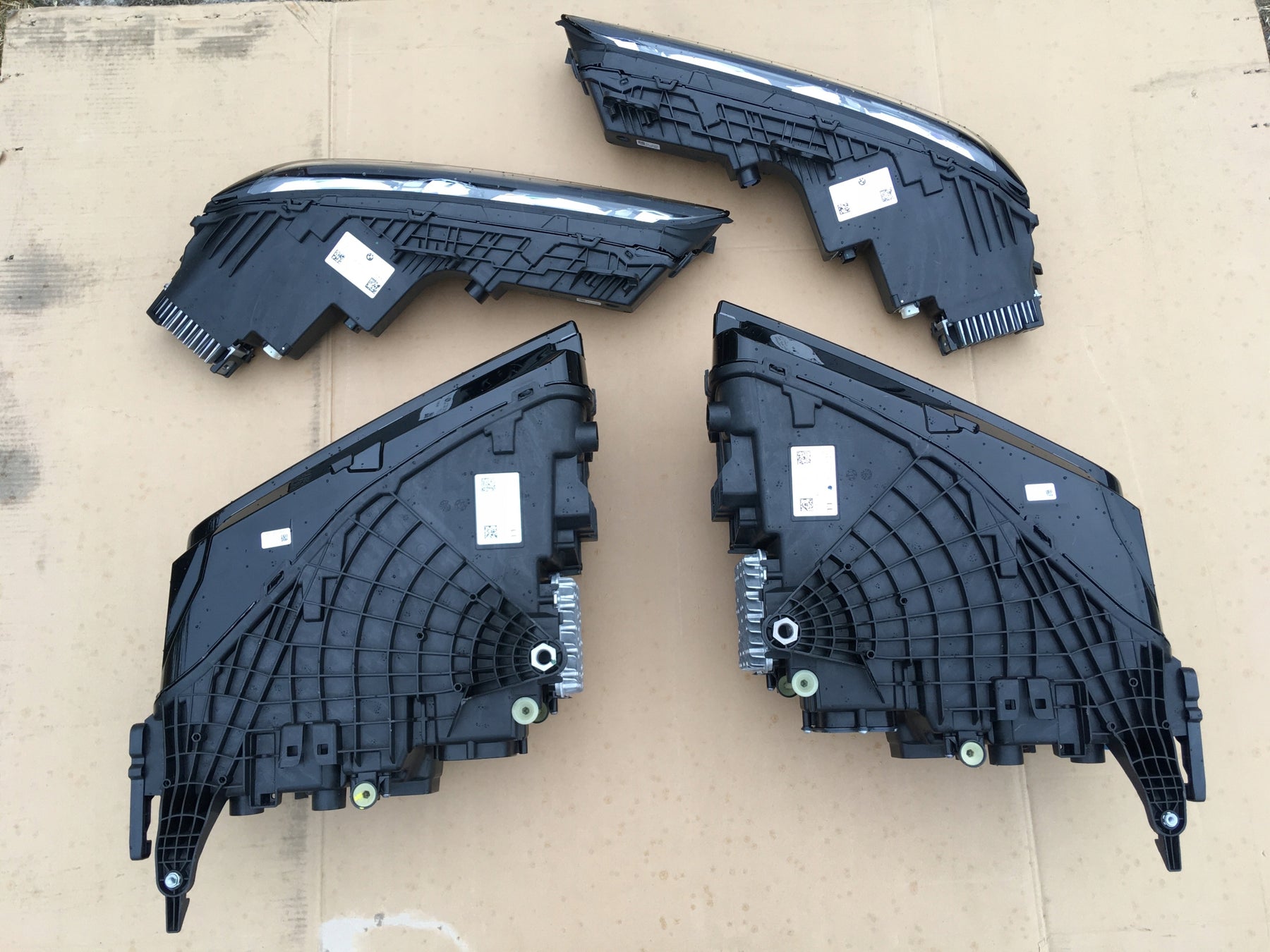 BMW 7 G70 i7 LED Headlight CRYSTAL US Spec, OEM, Part number: