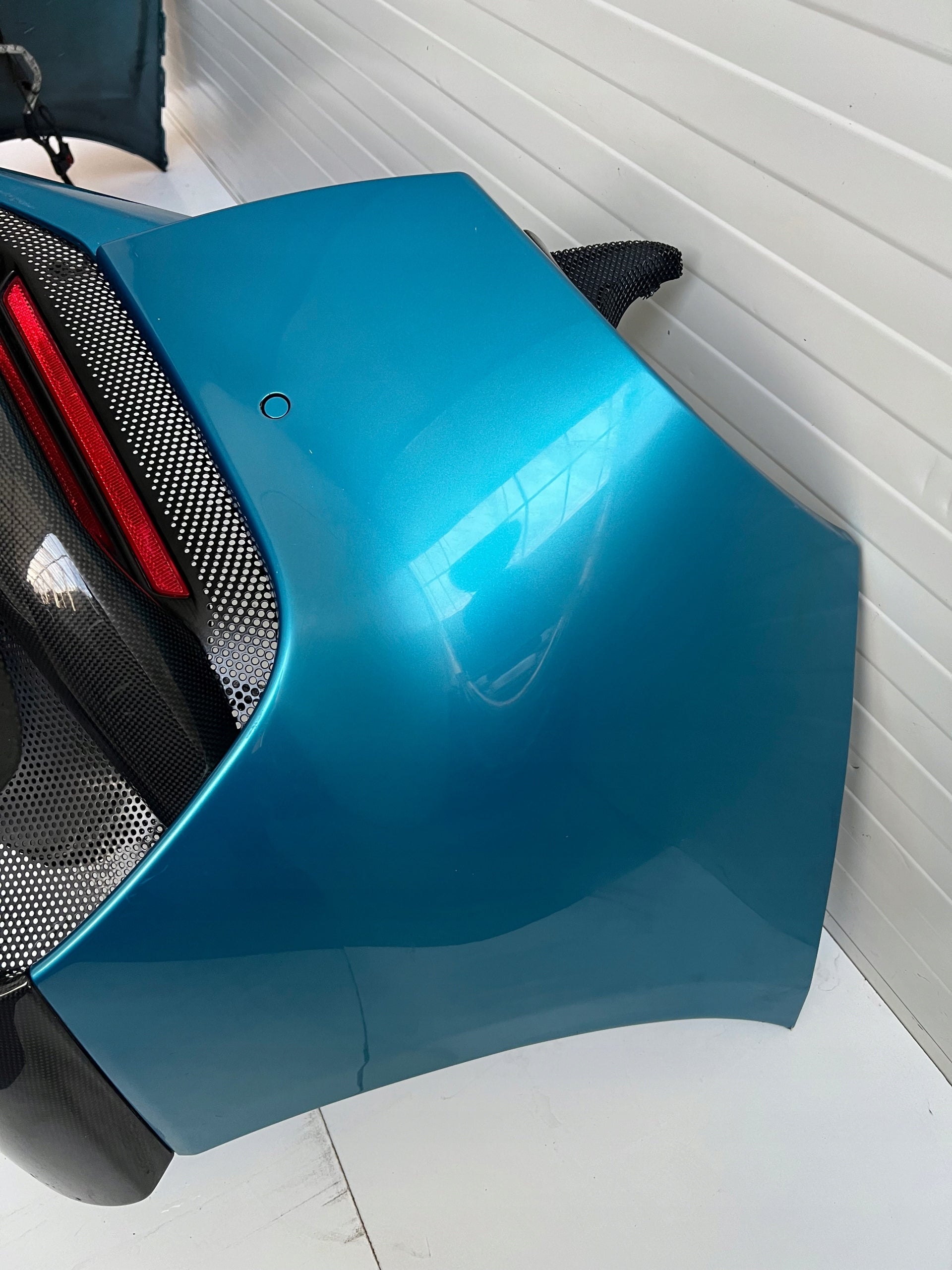 Ferrari Portofino M F164 Rear bumper W Carbon diffuser, OEM, Part number: