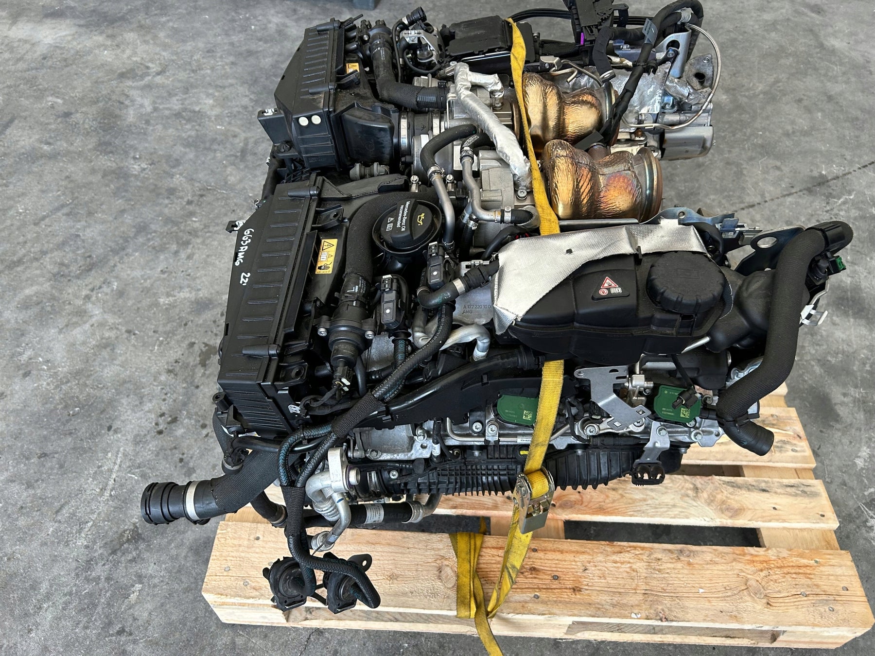 Mercedes Benz G63 AMG W463 Complete engine, OEM