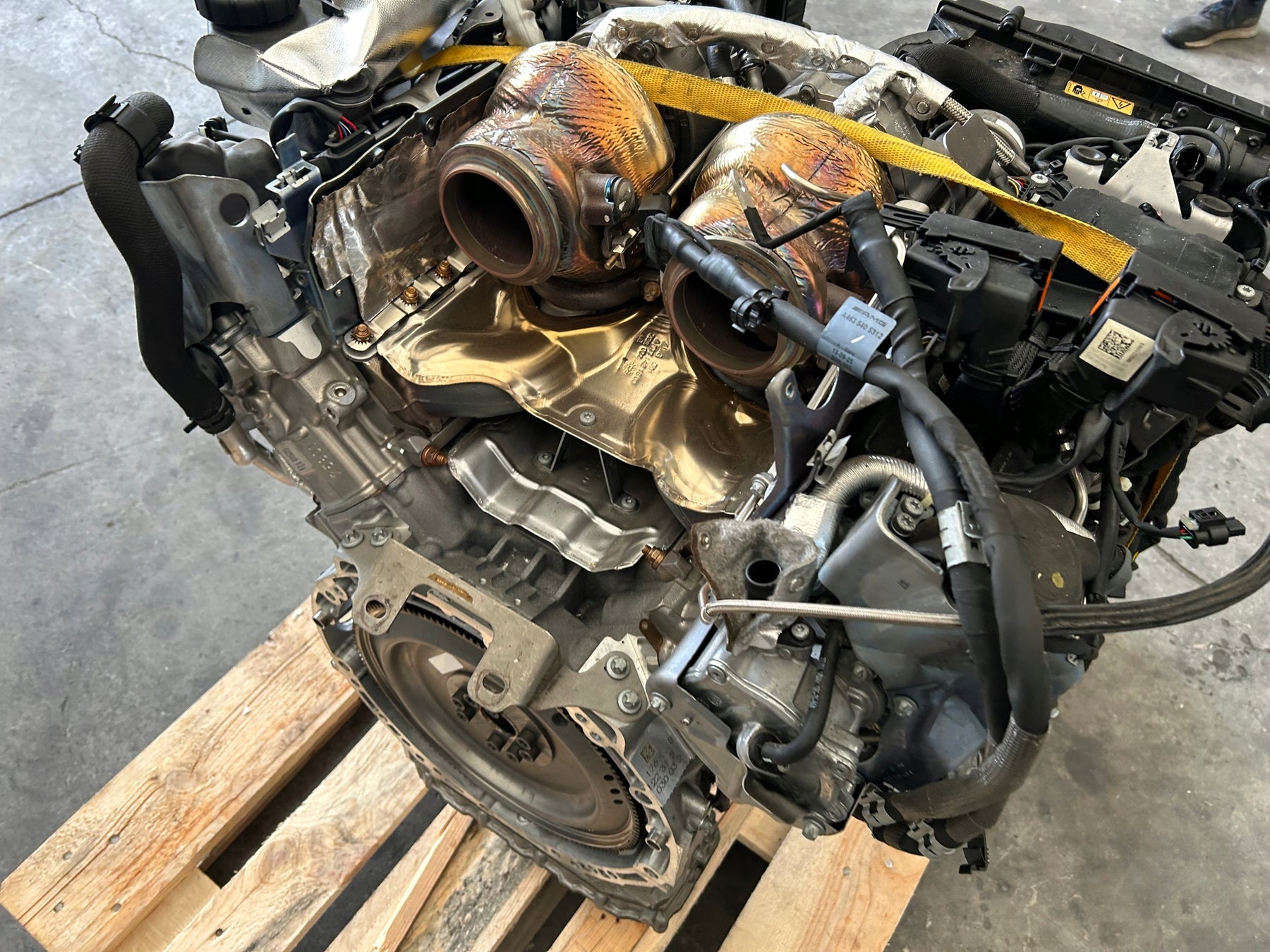 Mercedes Benz G63 AMG W463 Complete engine, OEM