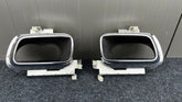 Rolls Royce Cullinan Exhaust tips L + R, OEM, Part number: 51127239681, 51127239682
