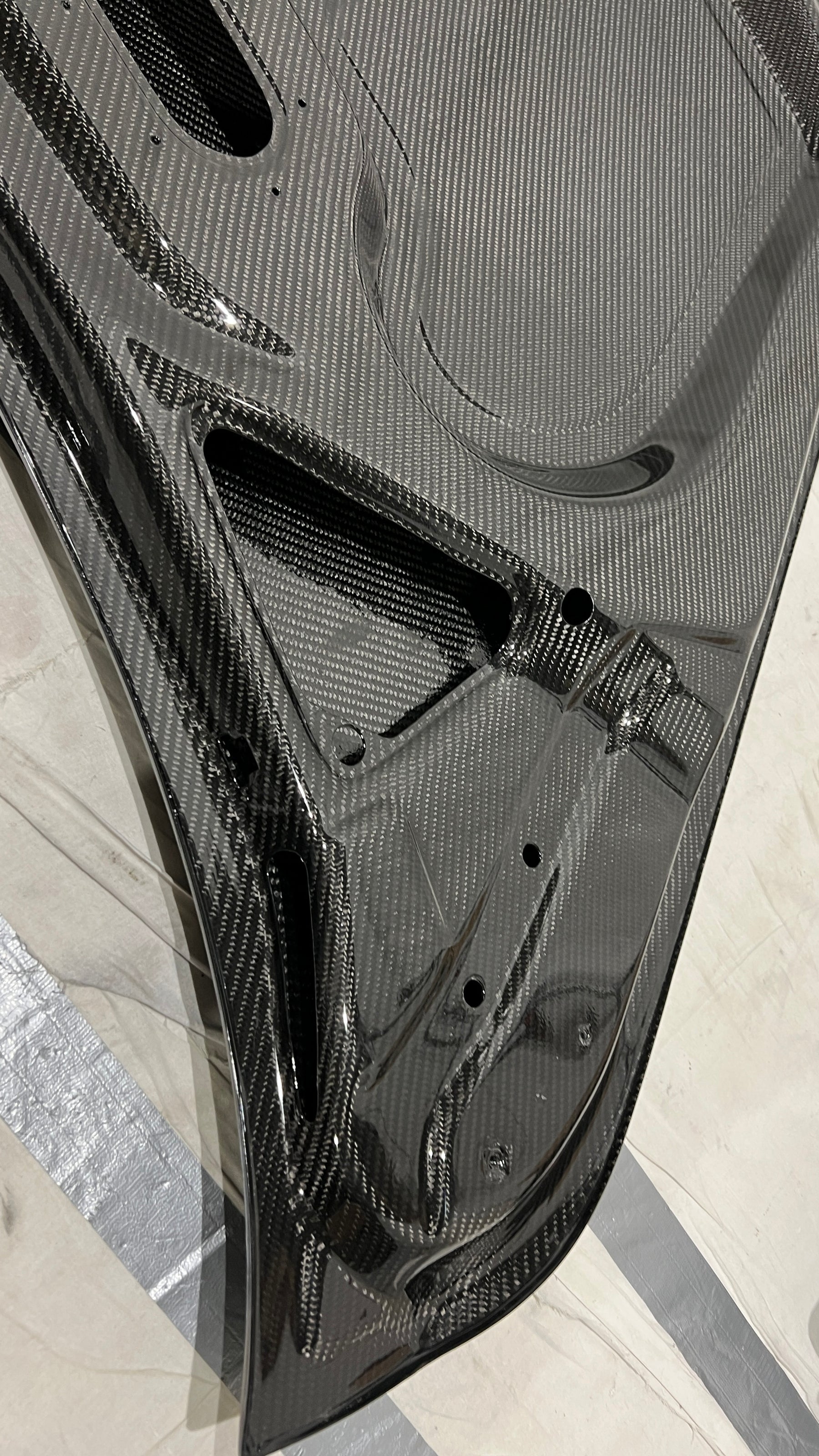 Mclaren 720s MSO Front hood carbon fiber, OEM, Part number: 14AA078MPCFG