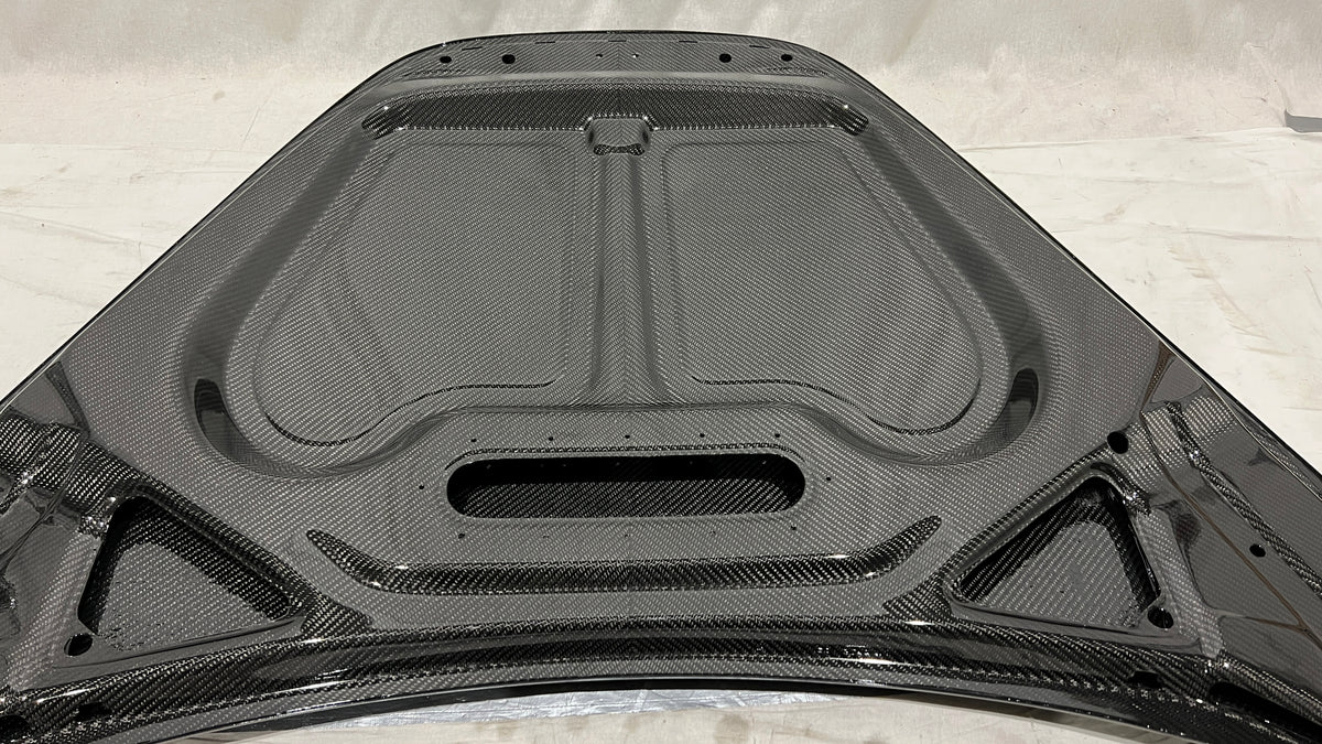 Mclaren 720s MSO Front hood carbon fiber, OEM, Part number: 14AA078MPCFG