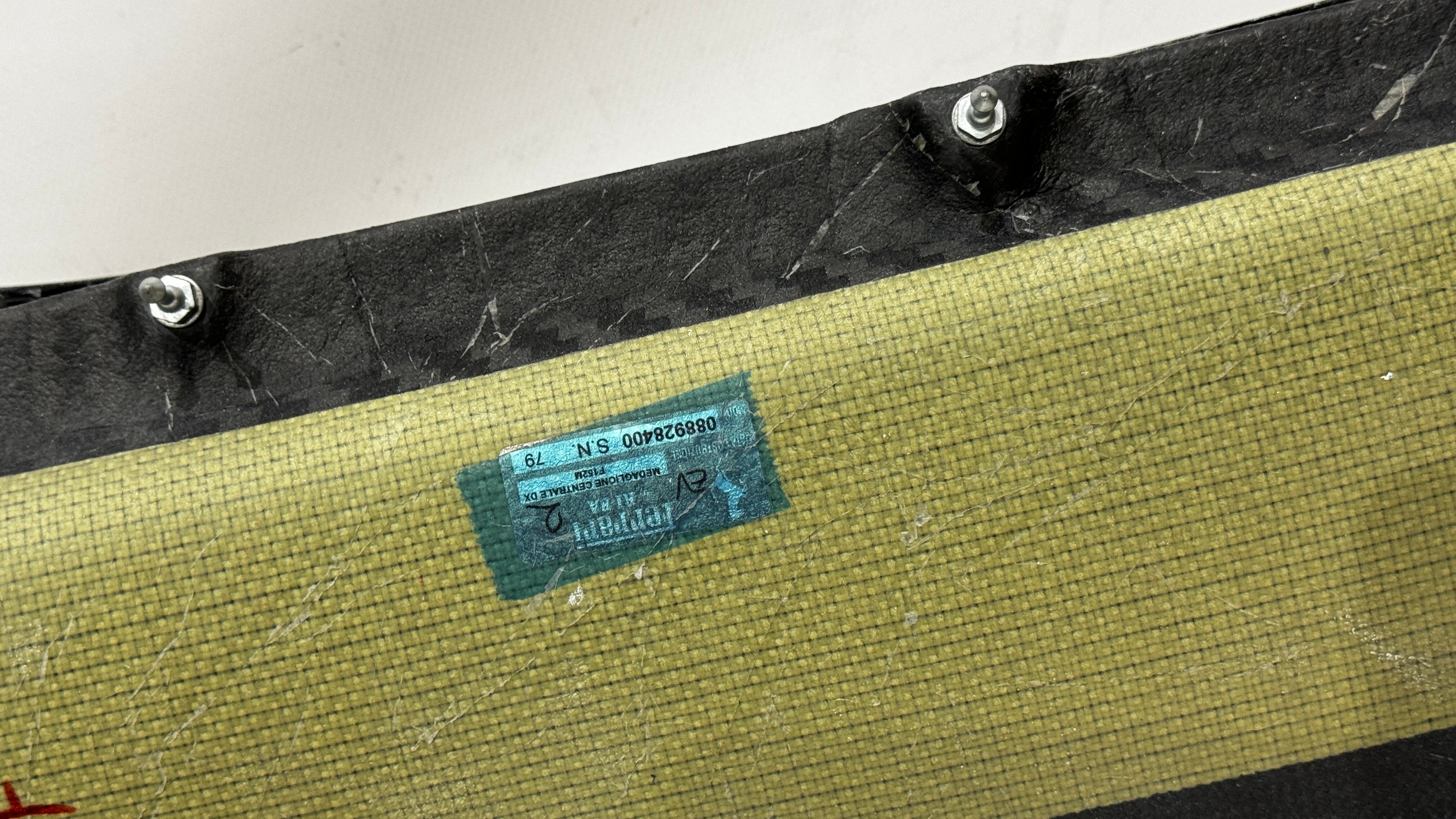 Ferrari 812 Superfast GTS RH Central Medalion Door Carbon, OEM, Part number: 88928400