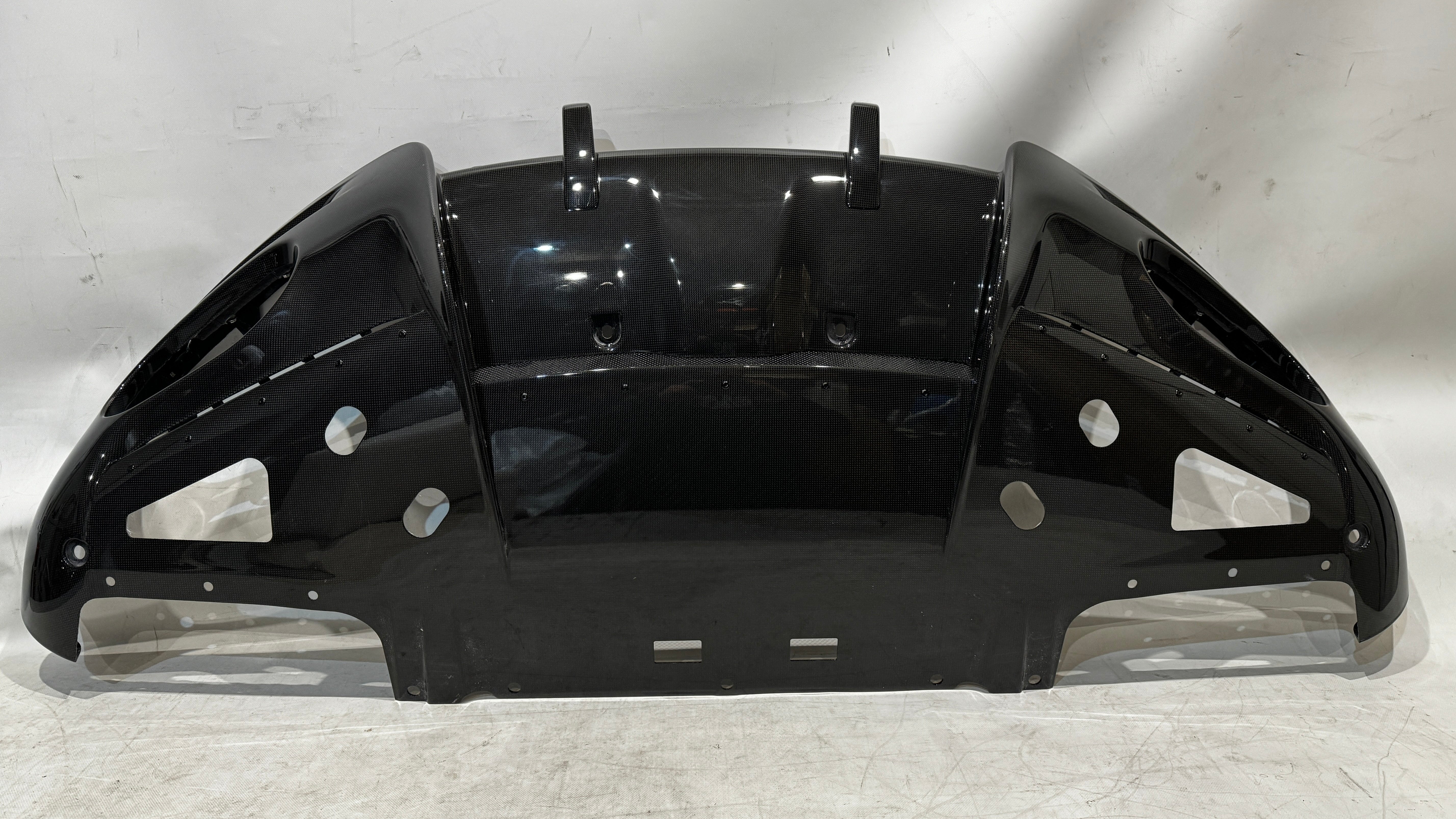 Ferrari ROMA Rear diffuser carbon fiber OEM, Part number: 780224