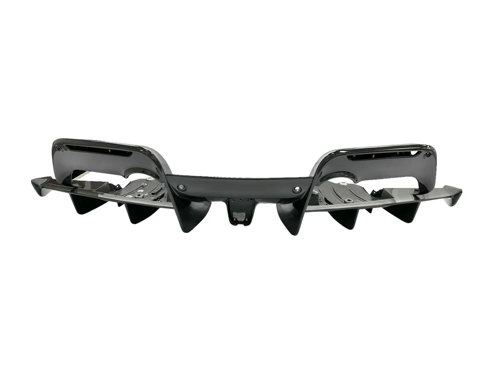 Ferrari 488 PISTA Rear diffuser Carbon Glossy finish, OEM, Part number: 796698