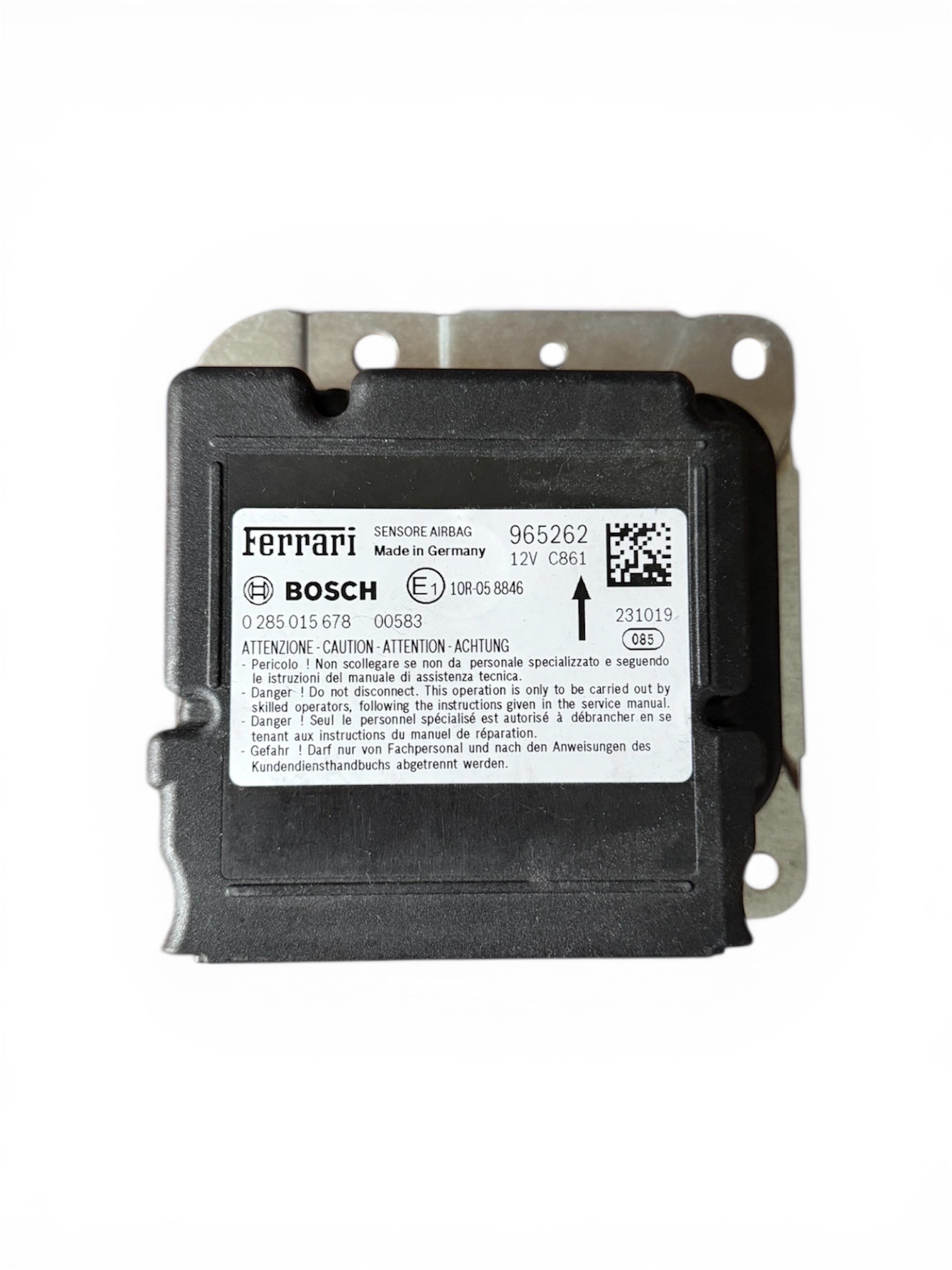 Ferrari 812 Sensor airbag ECU, OEM, Part number: 965262