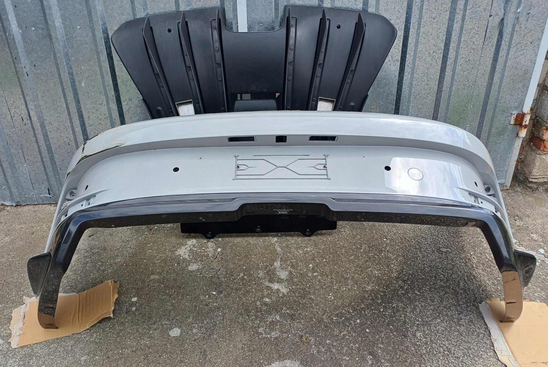 Porsche 992 GT3 Akrapovic Carbon Rear Diffuser, OEM, Part number: