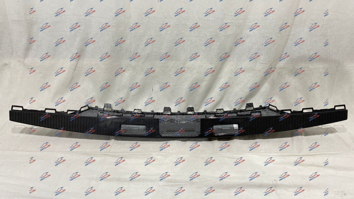 Audi Rs Q8 Rear Trunk Trim Audi Logo Carbon Part Number: 4M8853236C