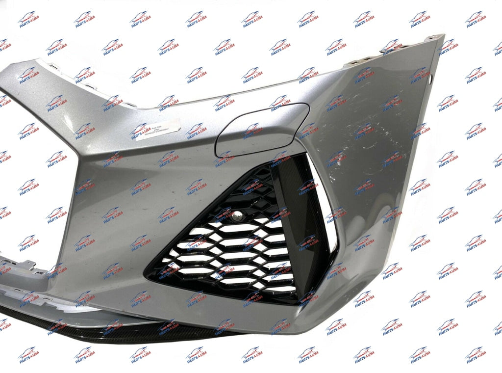 Audi Rs6 Front Bumper With Carbon Front Lip And Grill Part Number: 4K8807437J