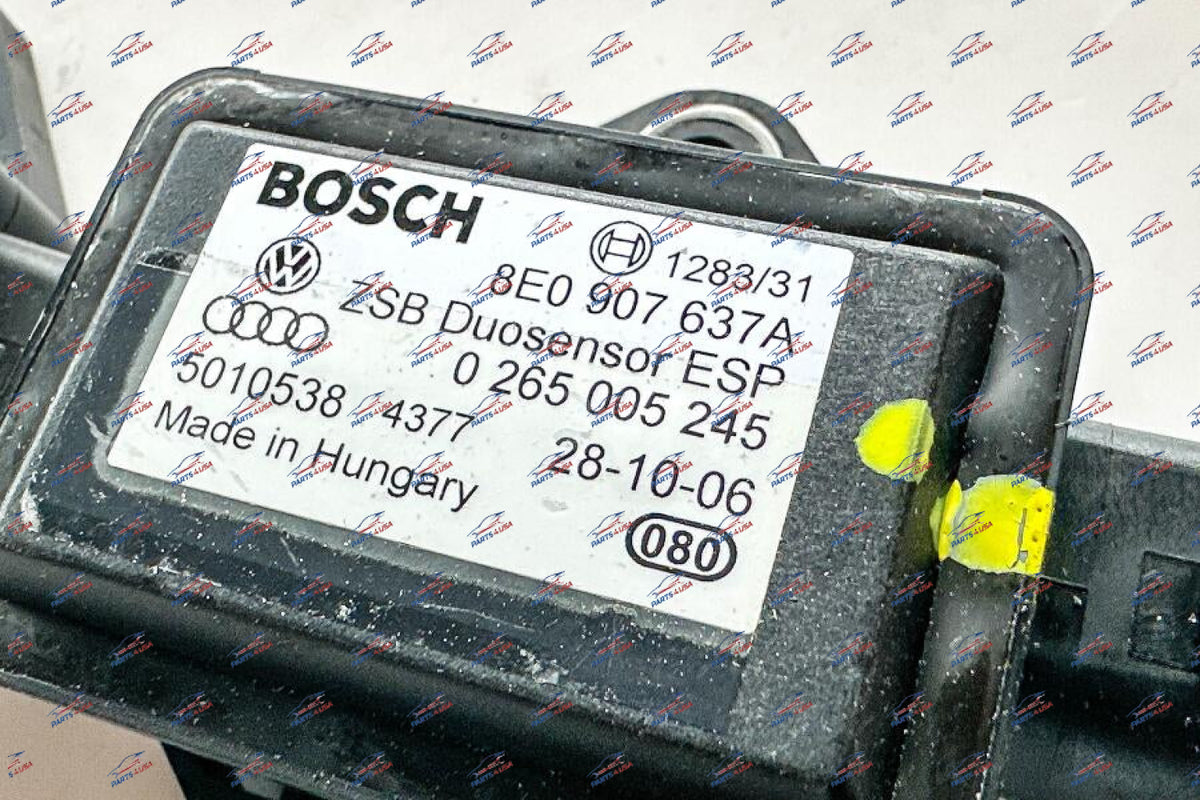 Audi S8 A6 ESP sensor OEM Part number: 8E0907637A - ESP Sensor