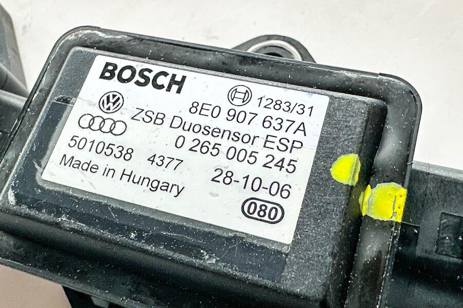 Audi S8 A6 ESP sensor, OEM, Part number: 8E0907637A