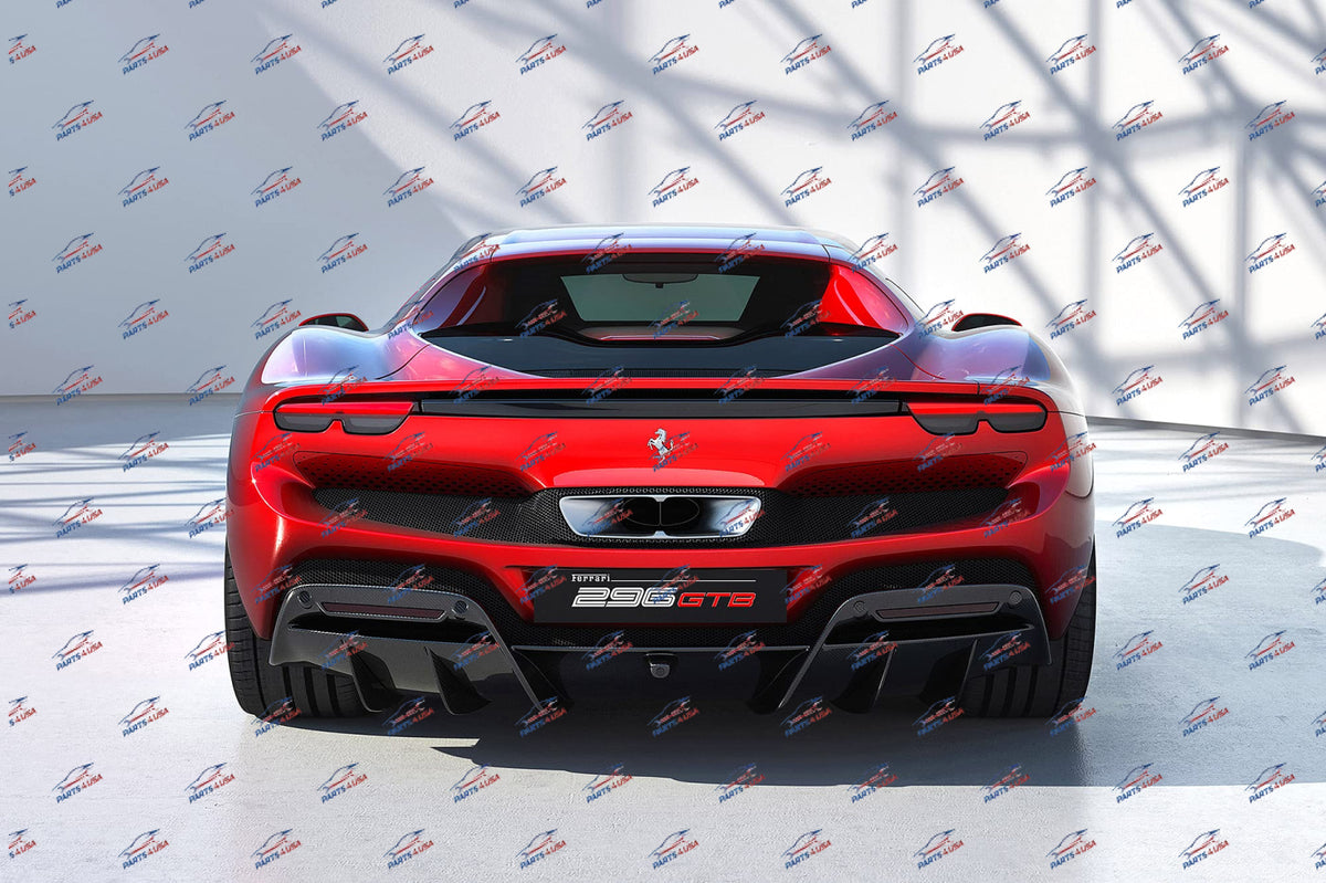 Ferrari 296 GTB Carbon fiber wheel set OEM Part - Carbon wheels